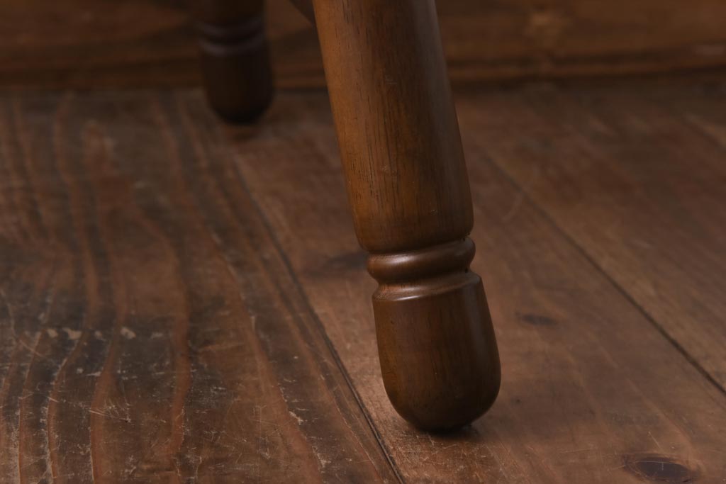 中古　四国工芸　森のサーカス　カントリーテイストなチェア(スツール、小椅子)(1)