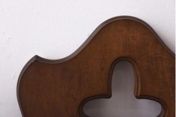 中古　四国工芸　森のサーカス　カントリーテイストなチェア(スツール、小椅子)(2)