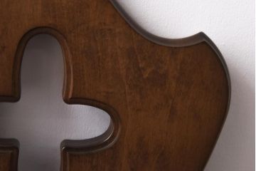 中古　四国工芸　森のサーカス　カントリーテイストなチェア(スツール、小椅子)(2)