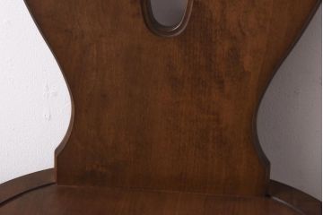 中古　四国工芸　森のサーカス　カントリーテイストなチェア(スツール、小椅子)(2)