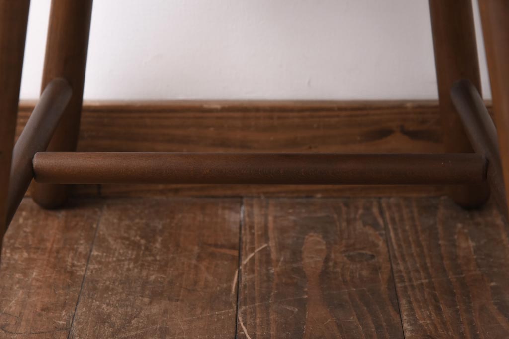 中古　四国工芸　森のサーカス　カントリーテイストなチェア(スツール、小椅子)(2)