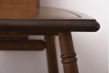 中古　四国工芸　森のサーカス　カントリーテイストなチェア(スツール、小椅子)(2)