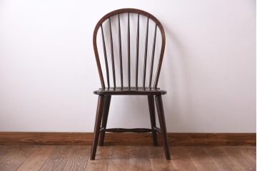 中古　松本民芸家具　#72 ビンテージリーチ型チェア(ダイニングチェア、椅子)