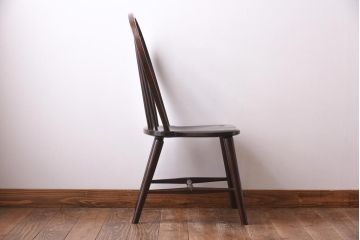 中古　松本民芸家具　#72 ビンテージリーチ型チェア(ダイニングチェア、椅子)