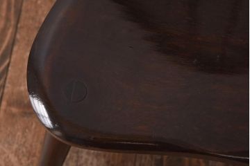 中古　松本民芸家具　#72 ビンテージリーチ型チェア(ダイニングチェア、椅子)