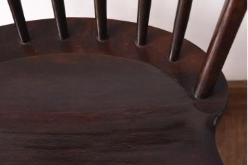 中古　松本民芸家具　#72 ビンテージリーチ型チェア(ダイニングチェア、椅子)