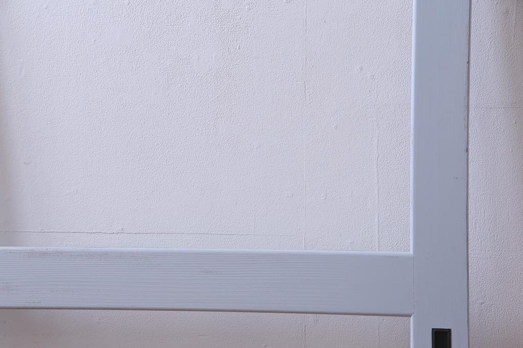 ペイント建具　淡いカラーが魅力的なガラス引き戸1枚(ガラス戸、建具)