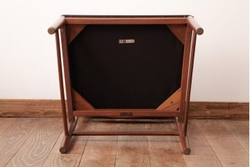 ヴィンテージ家具　北欧ビンテージ　McIntosh(マッキントッシュ)　No.9433　木と革の風合いが格好いいダイニングチェア(ワークチェア、椅子)(2)