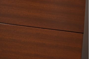 ヴィンテージ家具　北欧ビンテージ　チーク材　ブラックの脚がクールなエクステンションテーブル(ドローリーフテーブル、ダイニングテーブル)