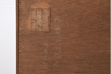 ビンテージ　北欧家具　チーク材　上品な佇まいが魅力のガラス引き戸キャビネット(収納棚、飾り棚、ディスプレイラック)