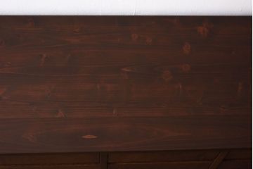 リメイク家具　前板ナラ材　40杯もの引き出しが付いた迫力満点なチェスト(引き出し、書類ケース)