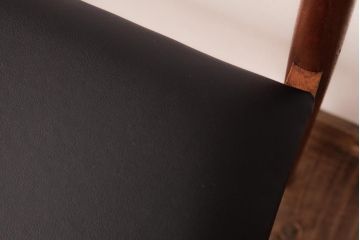 ヴィンテージ家具　北欧ビンテージ　McIntosh(マッキントッシュ)　No.9433　木と革の風合いが格好いいダイニングチェア(ワークチェア、椅子)(3)