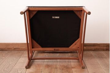 ヴィンテージ家具　北欧ビンテージ　McIntosh(マッキントッシュ)　No.9433　木と革の風合いが格好いいダイニングチェア(ワークチェア、椅子)(3)