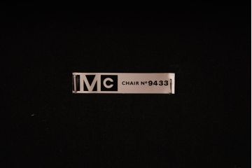 ヴィンテージ家具　北欧ビンテージ　McIntosh(マッキントッシュ)　No.9433　木と革の風合いが格好いいダイニングチェア(ワークチェア、椅子)(3)