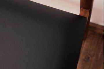 ヴィンテージ家具　北欧ビンテージ　McIntosh(マッキントッシュ)　No.9433　木と革の風合いが格好いいダイニングチェア(ワークチェア、椅子)