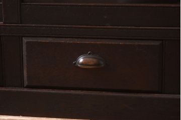 アンティーク家具　和製アンティーク　大正ロマンな色気が香る重ね収納棚(飾り棚)