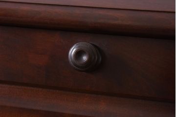 ビンテージ　北海道民芸家具　絶版品!風格漂う両袖ライティングビューロー(デスク、在宅ワーク、在宅用両袖机)