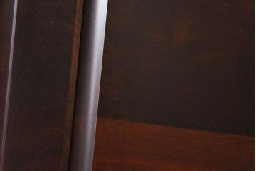 ビンテージ　北海道民芸家具　絶版品!風格漂う両袖ライティングビューロー(デスク、在宅ワーク、在宅用両袖机)