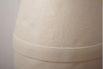 アンティーク雑貨　昭和レトロ アイボリーカラーが可愛らしいミルク缶(牛乳缶)(1)