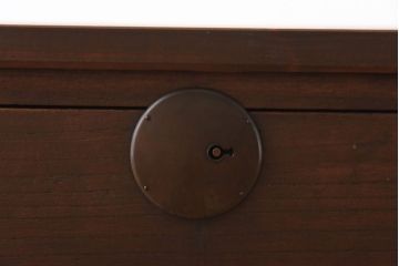 アンティーク家具　和製アンティーク　シンプルデザインが取り入れやすい箪笥ローボード(ローチェスト)
