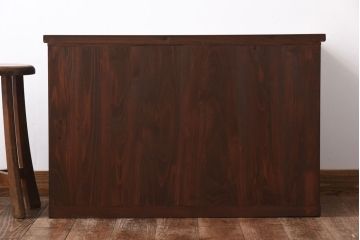 アンティーク家具　和製アンティーク　シンプルデザインが取り入れやすい箪笥ローボード(ローチェスト)