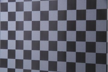 ペイント家具　当店オリジナルガラス入り　市松模様のガラスが目を惹く和モダンなガラス戸1枚(建具、引き戸)