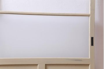 ペイント建具　柔らかな雰囲気を醸し出すガラス戸1枚(建具、引き戸)