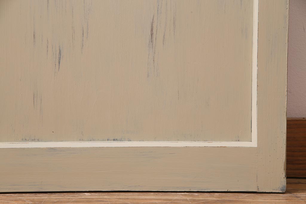 ペイント建具　柔らかな雰囲気を醸し出すガラス戸1枚(建具、引き戸)