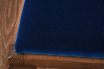 アンティーク家具　イギリスアンティーク　バーチ材　凛とした佇まいが素敵なチェア(ダイニングチェア)(3)