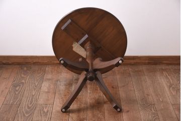 中古　四国工芸　クラシカルで品のある佇まいが素敵なサイドテーブル(コーヒーテーブル)