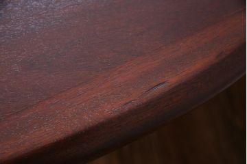 北欧家具　デンマーク　深みを帯びたなめらかなチーク材のエクステンションテーブル(ダイニングテーブル、拡張式テーブル)