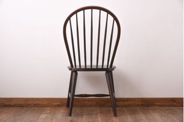 中古　松本民芸家具　#72 ビンテージリーチ型チェア(ダイニングチェア、椅子)(1)