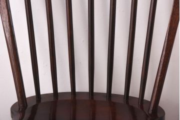 中古　松本民芸家具　#72 ビンテージリーチ型チェア(ダイニングチェア、椅子)(1)