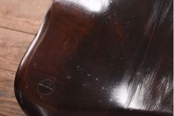 中古　松本民芸家具　#72 ビンテージリーチ型チェア(ダイニングチェア、椅子)(1)