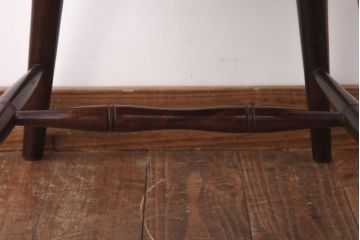 中古　松本民芸家具　#72 ビンテージリーチ型チェア(ダイニングチェア、椅子)(1)