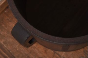 アンティーク雑貨　和製アンティーク　取っ手付きの形が魅力的な一斗升(一斗枡、マス)(2)