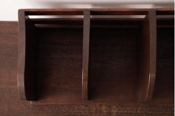 アンティーク雑貨　昭和レトロ　シンプルなブックスタンド(本立て)