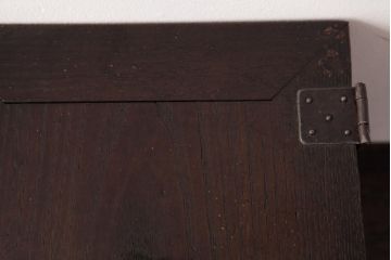 アンティーク雑貨　和製アンティーク　明治期　栗材　素朴な和の味わい漂う硯箱(小引き出し)