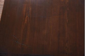 アンティーク家具　和製アンティーク　すっきりとしたデザインの箪笥ローボード(ローチェスト)