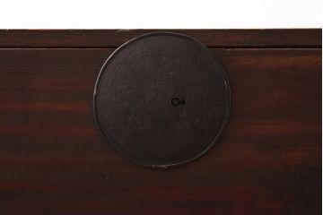 アンティーク家具　和製アンティーク　すっきりとしたデザインの箪笥ローボード(ローチェスト)