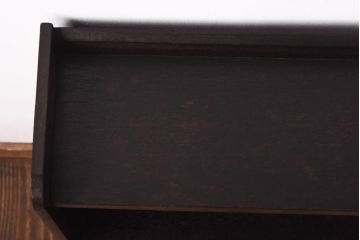アンティーク家具　昭和期　栓材　落ち着いた雰囲気を醸し出すブックシェルフ(本棚、オープンラック)