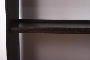 アンティーク家具　昭和期　栓材　落ち着いた雰囲気を醸し出すブックシェルフ(本棚、オープンラック)