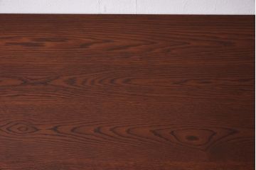 ラフジュ工房オリジナル 格納スツール付き　アンティークペイントが魅力の8人掛けテーブル(ダイニングテーブル、作業台)