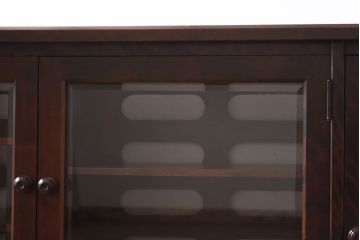 中古　北海道民芸家具　品の良い佇まいが魅力のオーディオキャビネット(サイドボード、リビングボード)