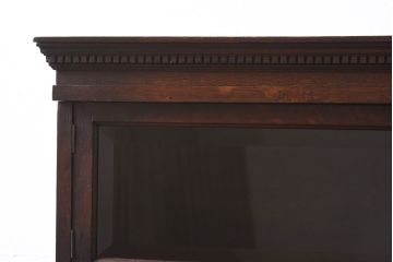 アンティーク家具　イギリスアンティーク　SINPOLES社　3段　オーク材製のシックなスタッキングブックケース(飾り棚、本箱)