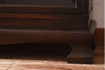 アンティーク家具　イギリスアンティーク　SINPOLES社　3段　オーク材製のシックなスタッキングブックケース(飾り棚、本箱)