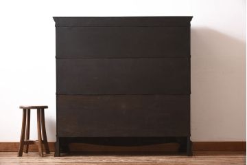 アンティーク家具　イギリスアンティーク　SINPOLES社　3段　オーク材製のシックなスタッキングブックケース(飾り棚、本箱)