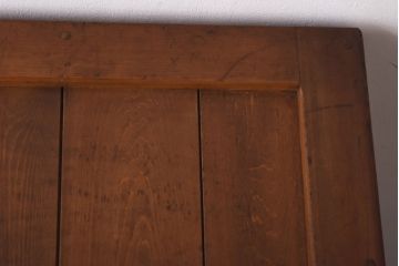 レトロ家具　昭和レトロ　リメイク　収納できる小振りな木製冷蔵庫(収納棚、ディスプレイ)