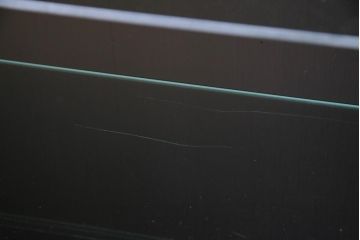 ヴィンテージ家具　イギリスビンテージ　リペイント　シックな色味の引き出し付き吊り戸棚(収納棚、飾り棚)