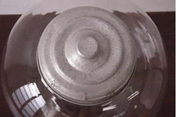 アンティーク雑貨　昭和レトロ　古いアンティーク地球瓶(ガラス瓶、ガラスビン)(1)